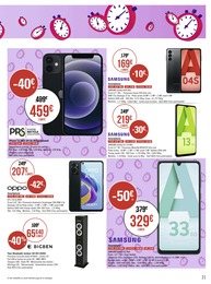 Prix et réduction Samsung dans le prospectus Géant Casino en cours Offre Samsung dans le catalogue Géant Casino du moment à la page 21