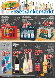 Bier Angebot im aktuellen TOP Getränke Prospekt auf Seite 1