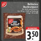 Delikatess Rostbratwurst bei EDEKA im Reken Prospekt für 3,50 €