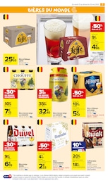 Prix et réduction Coffret Bières dans le prospectus Carrefour Market en cours Offre Coffret Bières dans le catalogue Carrefour Market du moment à la page 9