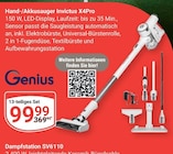 Aktuelle Bügeleisen Angebote bei GLOBUS in Erlangen Aktuelles Hand-/Akkusauger Invictus X4Pro Angebot bei GLOBUS in Erlangen ab 99,99 €