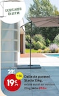 Dalle de parasol Stacio 15kg en promo chez Maxi Bazar Toulon à 19,99 €