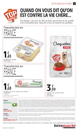 Prix et réduction Croquettes Chien dans le prospectus Intermarché en cours Offre Croquettes Chien dans le catalogue Intermarché du moment à la page 7