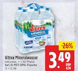 Mineralwasser von Vitrex im aktuellen EDEKA Prospekt