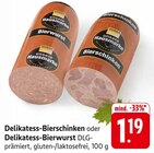 Aktuelle Wurst Angebote bei EDEKA in Saarbrücken Aktuelles Delikatess-Bierschinken Angebot bei EDEKA in Saarbrücken ab 1,19 €