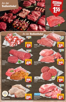 Rindfleisch im aktuellen REWE Prospekt (Braunschweig) Rindfleisch im REWE Prospekt "Dein Markt" mit 36 Seiten (Braunschweig)