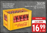 Aktuelle Coca Cola Angebote bei E center in Oberhausen Aktuelles Glasflaschen Angebot bei E center in Oberhausen ab 16,99 €