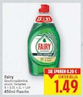 Geschirrspülmittel von Fairy im aktuellen E center Prospekt für 1,49 €