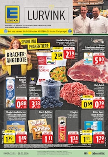 EDEKA Prospekt der Woche "Aktuelle Angebote" Seite 1, 23.02.2026 bis 28.02.2026 für Wesel Aktueller EDEKA Prospekt "Aktuelle Angebote" Seite 1 von 30 Seiten für Wesel
