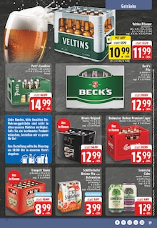 Bier im EDEKA Prospekt "Aktuelle Angebote" mit 24 Seiten (Arnsberg)