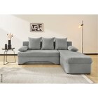 Ecksofa mit Bettfunktion und Bettkasten für 355,99 € bei POCO im Angebot Ecksofa mit Bettfunktion und Bettkasten im aktuellen POCO Prospekt