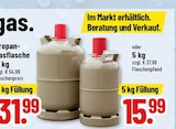 EDEKA Wegberg - Propan-Gasflasche Angebot im Prospekt Propan-Gasflasche bei EDEKA im Wegberg Prospekt für 15,99 €
