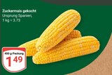 Zuckermais gekocht Angebote bei GLOBUS Erfurt für 1,49 €
