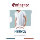 Tee shirt col V manches courtes "Made in France" - EMINENCE en promo chez Carrefour Toulon à 18,99 €