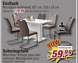 POCO - Esstisch oder Schwingstuhl Angebot im Prospekt Esstisch oder Schwingstuhl bei POCO im Prospekt für 179,99 €