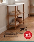 Étagère Côme 3 niveaux dans le catalogue Maxi Bazar