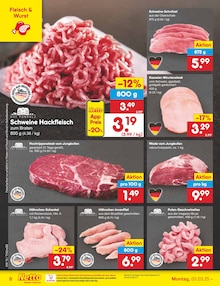 Fleisch im Netto Marken-Discount Prospekt "Aktuelle Angebote" mit 62 Seiten (Dresden)