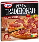 Pizza Tradizionale Salame Romano im Angebot bei REWE in Freiburg Pizza Tradizionale Salame Romano Angebote von Dr. Oetker bei REWE Freiburg für 0,30 €