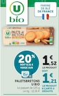 Palets Bretons - U Bio - U Express Palets Bretons - U Bio à 1,21 € dans le catalogue U Express
