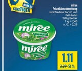 Frischkäsezubereitung im Angebot bei diska in Erlangen Frischkäsezubereitung Angebote von miree bei diska Erlangen für 1,11 €