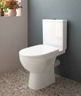 Pack wc à poser sans bride blanc simiane - PERLINE en promo chez Castorama Vigneux-sur-Seine à 99,90 €