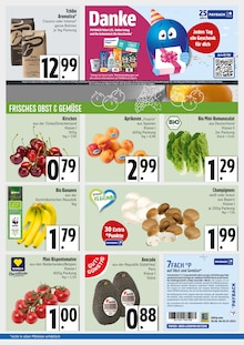 Bananen im EDEKA Prospekt "Luftig lockere Angebote besonders frisch." mit 4 Seiten (München)