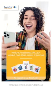 Promotion Apple Watch dans le prospectus Carrefour, valable du 25/08/2026 au 07/09/2026 Promo Apple Watch dans le catalogue Carrefour du moment à la page 19