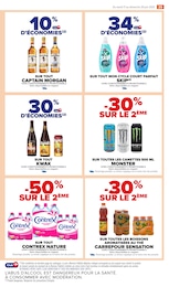Prix et réduction Captain Morgan dans le prospectus Carrefour Market en cours Offre Captain Morgan dans le catalogue Carrefour Market du moment à la page 41