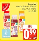 Erdbeer Banane Traube Smoothie im Angebot bei EDEKA in Buchholz Erdbeer Banane Traube Smoothie Angebote von Gut & Günstig bei EDEKA Buchholz für 0,99 €