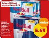 Energy Drink Original oder Sugarfree von Red Bull im aktuellen Penny-Markt Prospekt