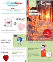 LINDA Premiumapotheke Apotheken Prospekt der aktuellen Woche mit 3 Seiten, gültig von 01.11.2025 bis 30.11.2025, in Erfurt und Umgebung Aktueller LINDA Premiumapotheke Apotheken Prospekt in Erfurt und Umgebung, "Aktuelle Angebote" mit 3 Seiten, 01.11.2025 - 30.11.2025