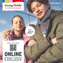 Ernstings family Prospekt "ONLINE EXKLUSIV", 8 Seiten, 16.09.2022 - 29.09.2022 Ernstings family Prospekt ONLINE EXKLUSIV, 8 Seiten, 16.09.2022 - 29.09.2022
