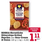 Aktuelles Herzstücke Gitterchips Grilled Paprika oder Sour Cream & Onion Angebot bei EDEKA in Frankfurt (Main) ab 1,11 €