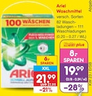 Aktuelle Ariel Angebote bei Netto Marken-Discount in Salzgitter Aktuelles Waschmittel Angebot bei Netto Marken-Discount in Salzgitter ab 19,99 €
