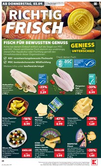 Fisch im Kaufland Prospekt "Hier bin ich richtig" mit 60 Seiten (Bremen)