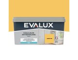 Peinture mur intérieur Mat 2,5 L Jaune d'or - Evalux en promo chez Brico Dépôt Montbéliard à 29,90 €