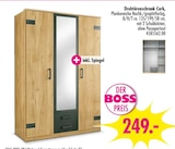 Aktuelle Kleiderschrank Angebote bei SB Möbel Boss in Regensburg Aktuelles Drehtürenschrank Cork Angebot bei SB Möbel Boss in Regensburg ab 249,00 €