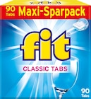 Spülmaschinen-Tabs Classic Maxi-Sparpack von fit im aktuellen dm-drogerie markt Prospekt für 8,95 €