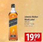 Johnnie Walker Black Label Angebote bei famila Nordost Gifhorn für 19,99 €