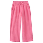 Mädchen Musselin-Hose mit weitem Bein im aktuellen Ernstings family Prospekt für 12,99 €