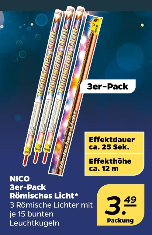 3er-Pack Römisches Licht