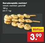 Aktuelles Garnelenspieße mariniert Angebot bei Netto Marken-Discount in Düsseldorf ab 3,99 €