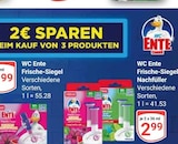 Frische-Siegel Nachfüller Angebote von WC Ente bei GLOBUS Salzgitter für 2,99 €