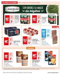 Offre Conserve de thon dans le catalogue Auchan Hypermarché du moment à la page 59