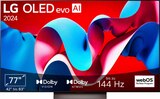 OLED 77 C 43 LA.AEU Angebote von LG bei MediaMarkt Saturn Krefeld für 879,00 €