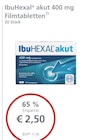 IbuHexal akut Filmtabletten bei LINDA Premiumapotheke im Leverkusen Prospekt für 2,50 €