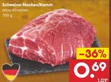 Schweine-Nacken/Kamm bei Netto Marken-Discount im Weitramsdorf Prospekt für 0,69 €