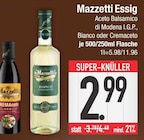 Mazzetti im EDEKA Prospekt Essig von Mazzetti im aktuellen EDEKA Prospekt für 2,99 €