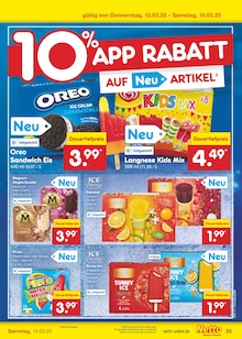 Eis im Netto Marken-Discount Prospekt "Aktuelle Angebote" mit 56 Seiten (Erlangen)