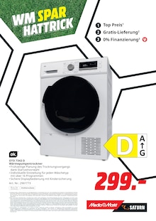 Wäschetrockner im aktuellen MediaMarkt Saturn Prospekt (Duisburg) Wäschetrockner im MediaMarkt Saturn Prospekt "WM SPAR HATTRICK" mit 20 Seiten (Duisburg)